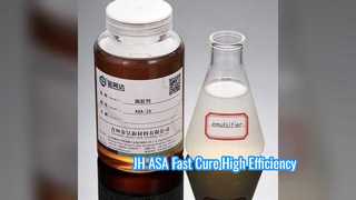 Produit chimique fonctionnel ASA à durcissement rapide et haute efficacité