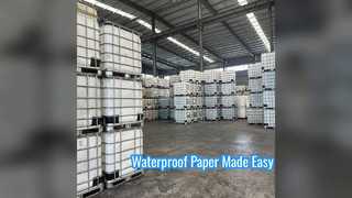 Agent d'encollage AKD : résistance permanente à l'eau