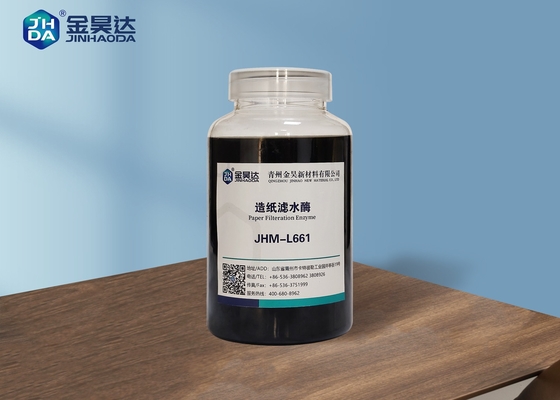 L'enzyme de papier de filtre d'eau Jhm-L661 améliorent la filtration de l'eau de la pulpe de rebut