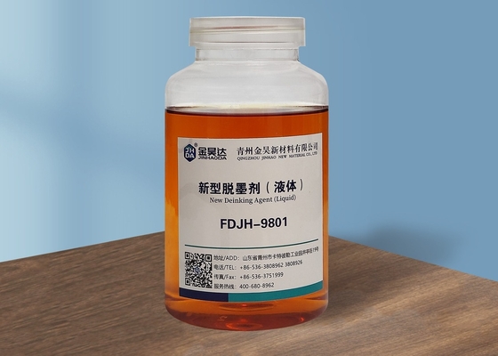 Agent liquide de FDJH9801 Deinking avec peu de pollution des eaux usées de Deinking