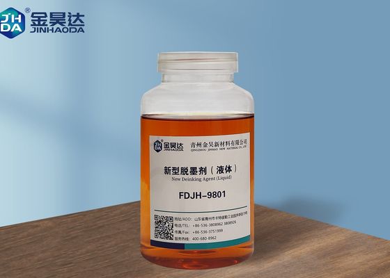 Bon prix Fabricant de réutilisation de papier de produits chimiques de l'agent 25% de Deinking de papier du rebut FDJH9801 en ligne