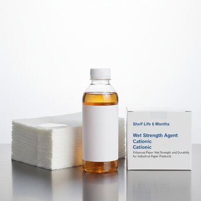 Bon prix Durée de conservation 6 mois Résistance à l'humidité Agent cationique améliore la résistance et la durabilité du papier pour les produits industriels en papier en ligne