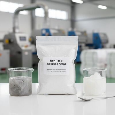 Agents de dépigmentation non toxiques pour les déchets de papier produisant de l'encre de haute blancheur Pâte biodégradable pour un recyclage durable du papier